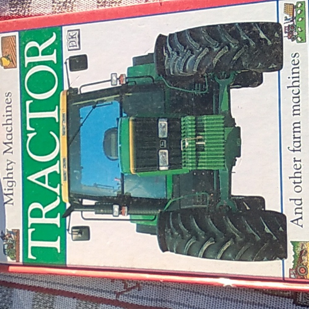 🚜 Mighty Machines TRACTORS & TRUCK HARDCOVER Kids Picture BOOKS